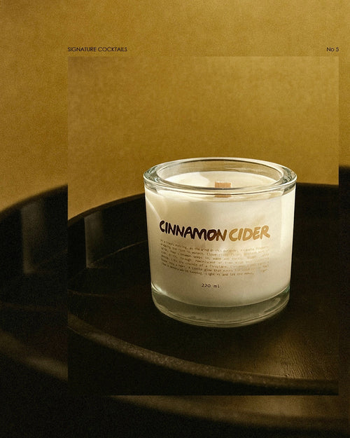 [cinnamon cider]© świeca zapachowa