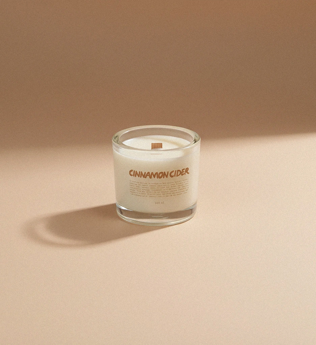 [cinnamon cider]© świeca zapachowa