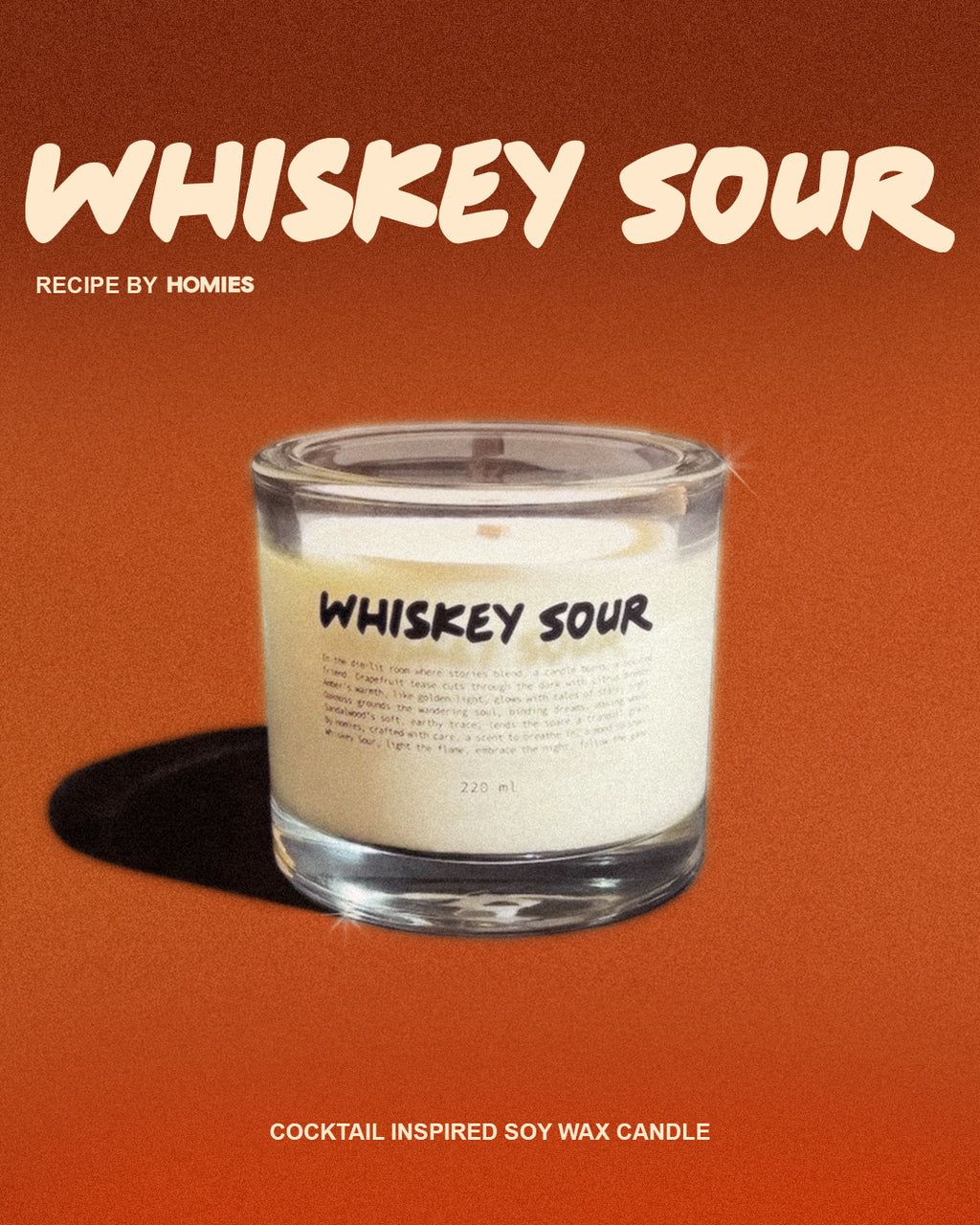 [whiskey sour]© świeca zapachowa