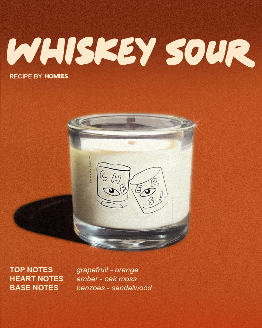 [whiskey sour]© świeca zapachowa