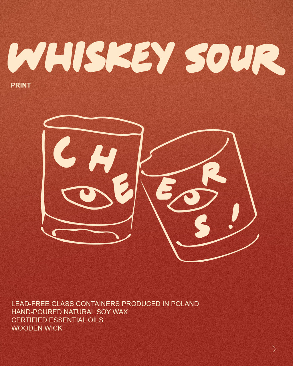 [whiskey sour]© świeca zapachowa