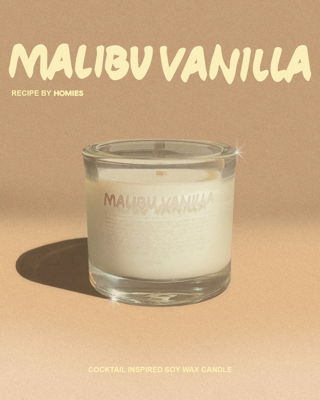 [malibu vanilla]© świeca zapachowa